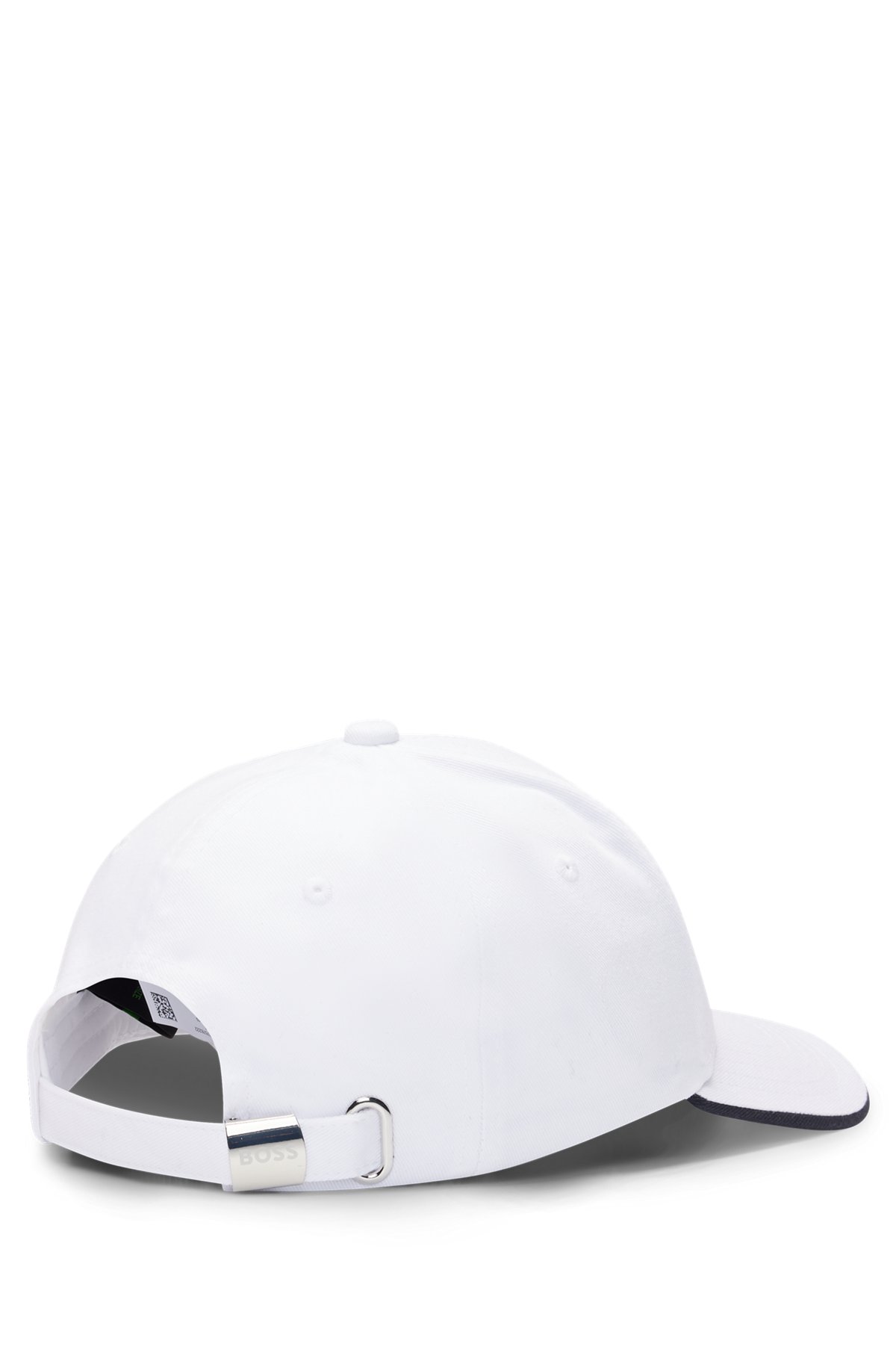 BOSS - Cotton-twill cap with curved logo