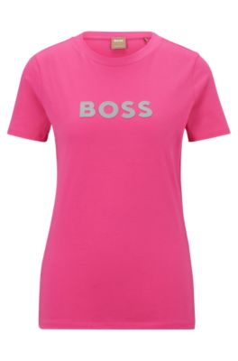 BOSS BOSS x Alica Schmidt cotton T shirt with logo