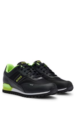 Hugo boss green clearance sneakers