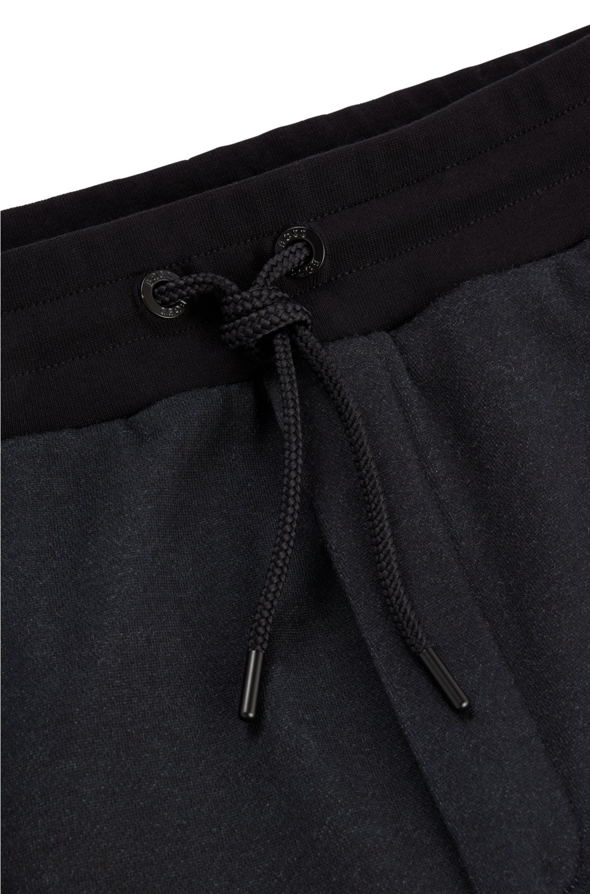 BOSS - BOSS x Khaby Relaxed-fit cotton-blend tracksuit bottoms with ...