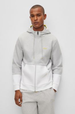 hugo boss white hoodie