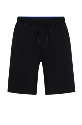 BOSS - Stretch-cotton-blend shorts with tape trims