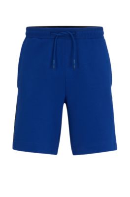 BOSS - Stretch-cotton-blend shorts with tape trims
