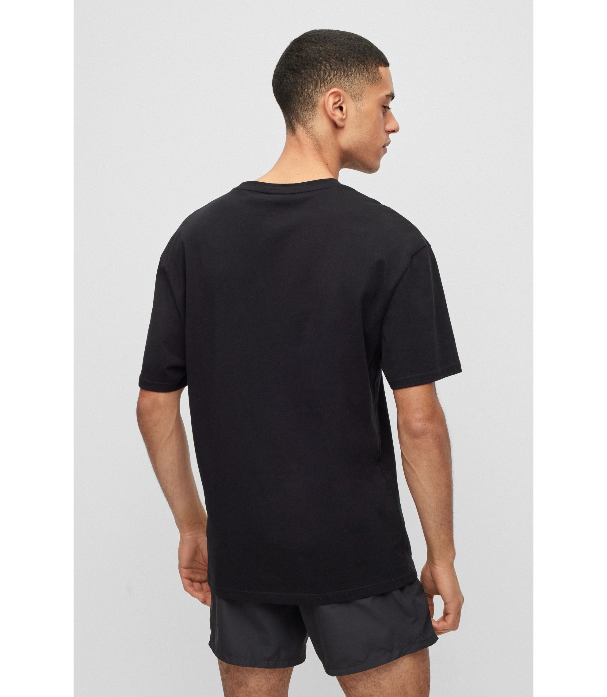 Mens Tshirt Hugo Boss Uv Protection T Shirt Regular Fit Hugo Boss