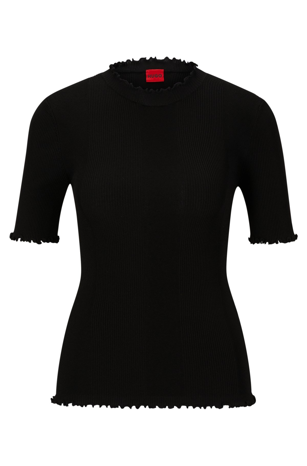 Fashion UNISEX Corporate Quality Black Turtle Neck Top/ Cooperate Black