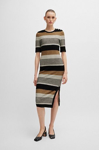 Monogram Pixel Knit Tank Dress - Women - Ready-to-Wear