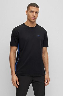 T shirt discount hugo boss bleu