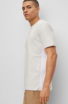 stretch - with T-shirt Regular-fit cotton in BOSS side tape