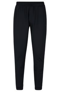 BOSS - Cuffed tracksuit bottoms in active-stretch fabric