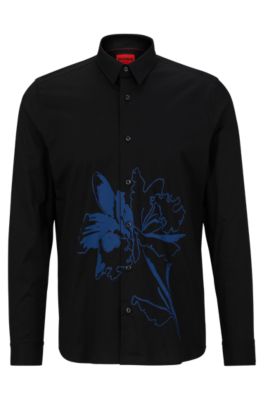 Hugo boss black dress hot sale shirt