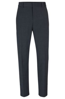 HUGO Slimfit trousers with pressstud side seams