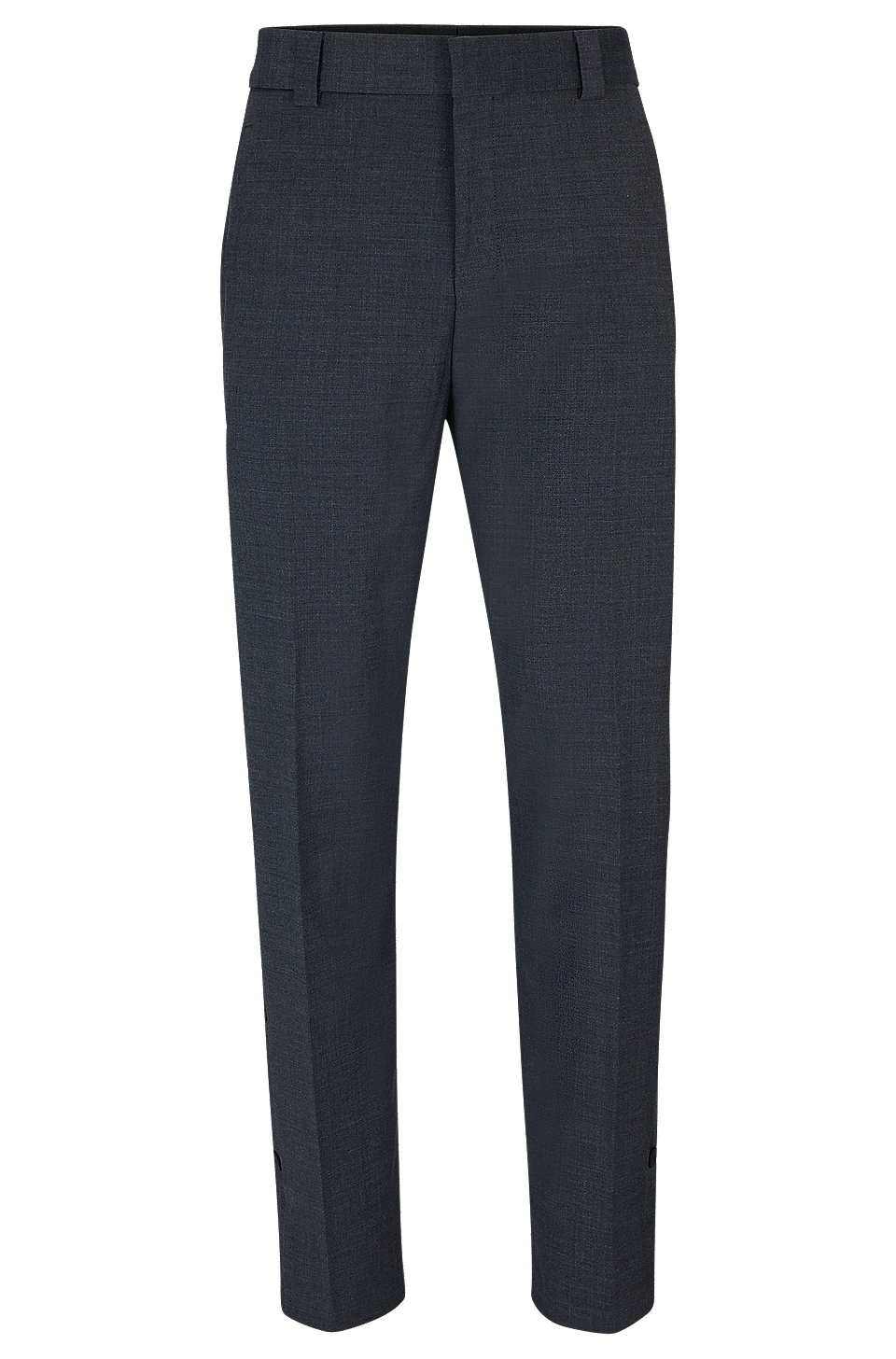HUGO - Slim-fit trousers with press-stud side seams
