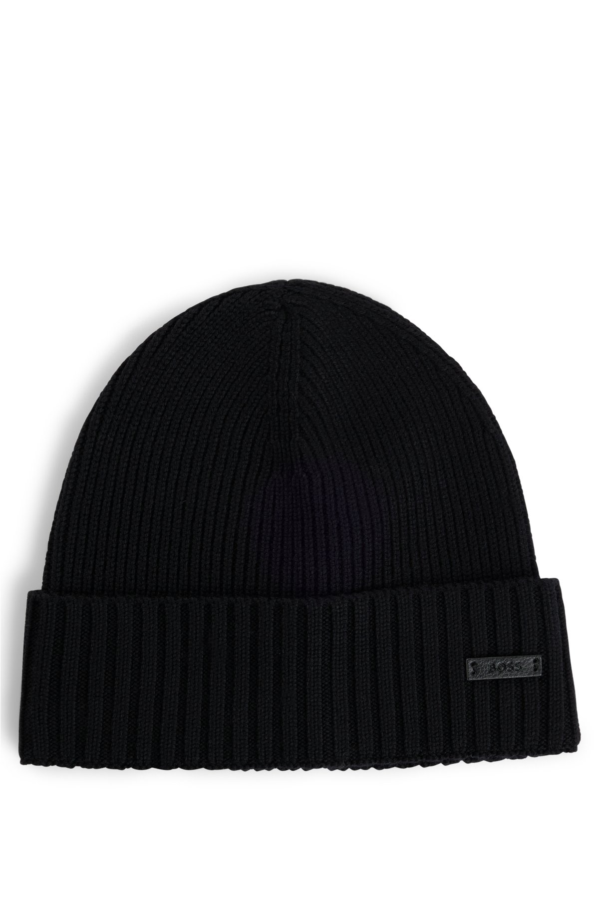 Calvin Klein Men's Logo Scarf & Beanie Hat Set Black Size Regular