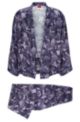 Relaxed-fit pajamas in a kimono style , Light Purple