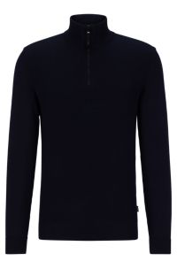 Hugo boss best sale zipper sweater