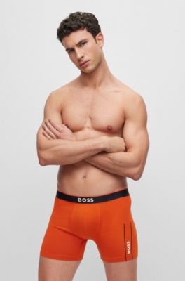 Fæstning besøgende sy Underwear and Nightwear in Orange by HUGO BOSS | Men