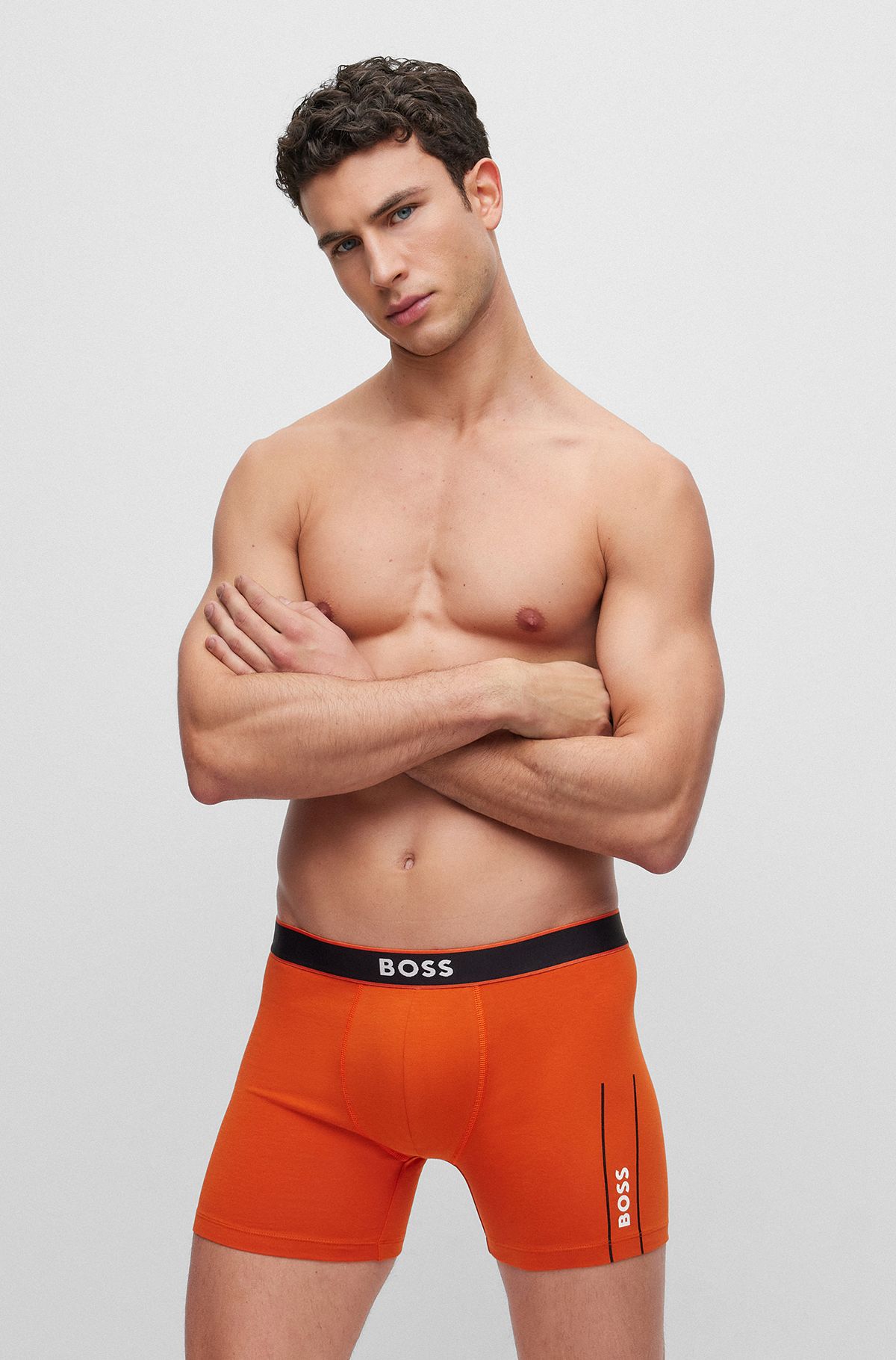 Orange and in HUGO Men Underwear by Nightwear | BOSS