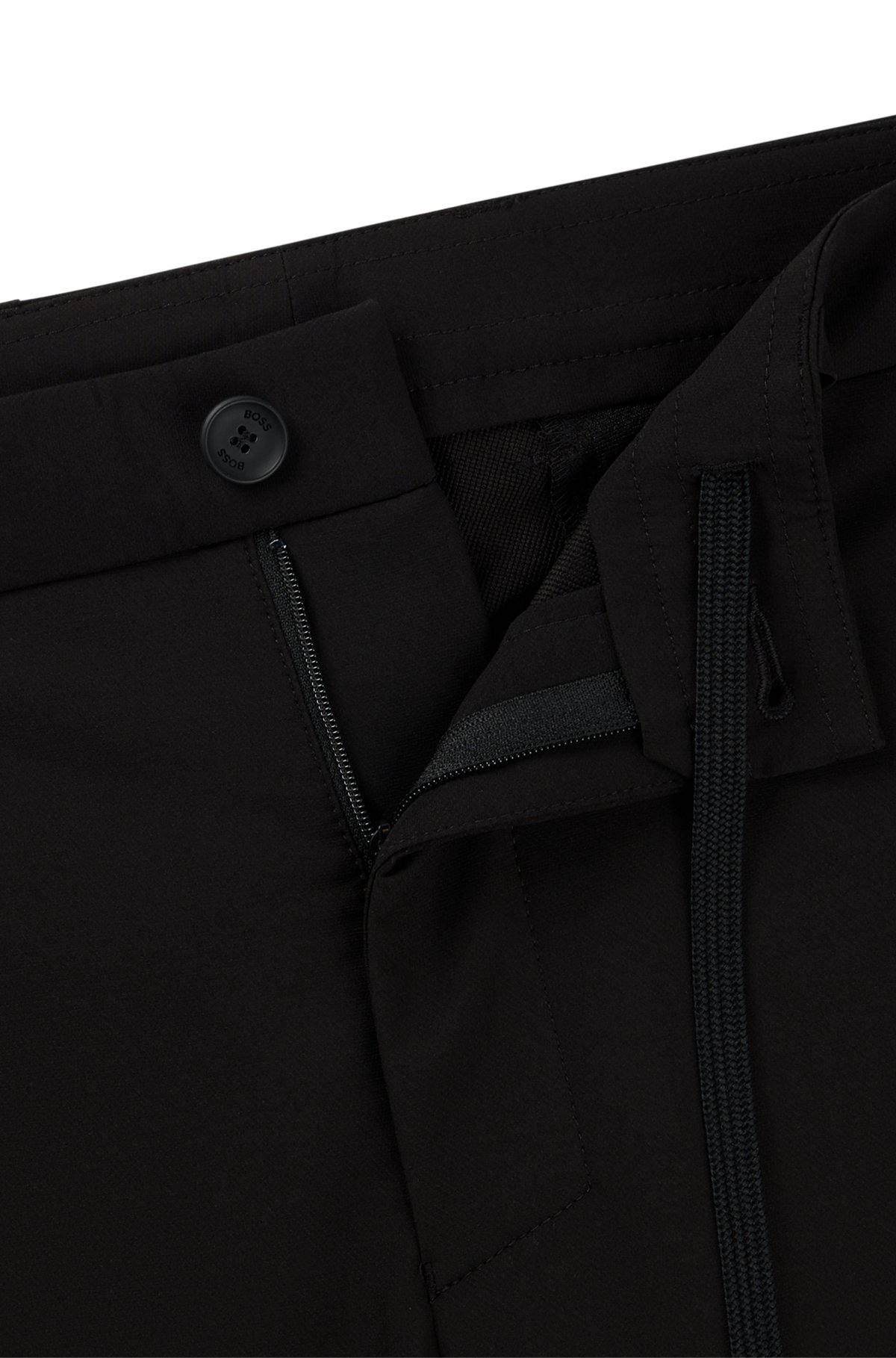 BOSS - Slim-fit chinos in easy-iron four-way stretch fabric BOSS - Slim-fit chinos in easy-iron four-way stretch fabric