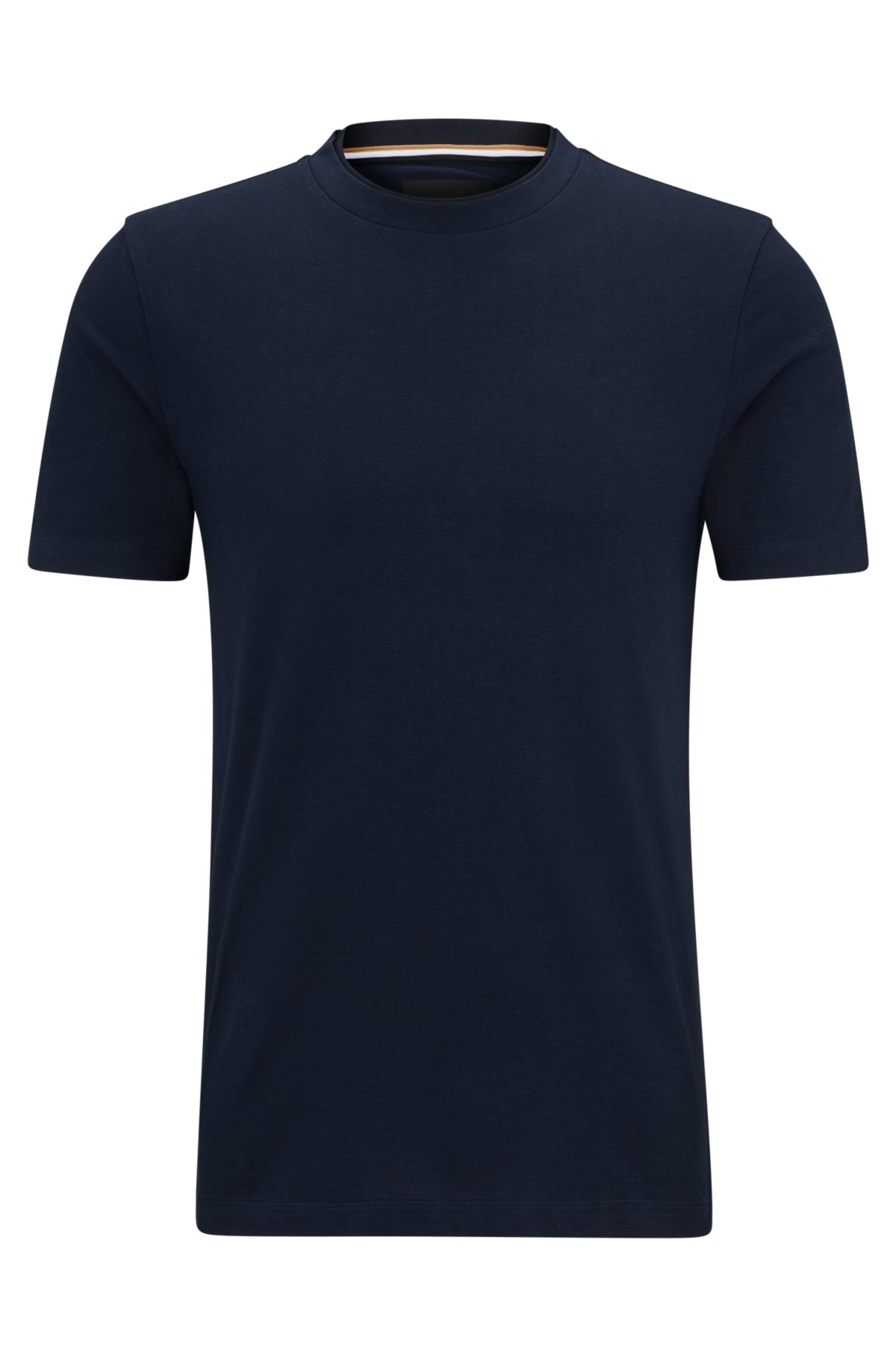 Louis Vuitton Dark Blue Logo Print Striped Cotton Knit T-Shirt XL
