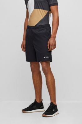 Bavlněné boxerky BOSS 2P Boxer Shorts EW 2-pack, barva modrá | ANSWEAR.cz