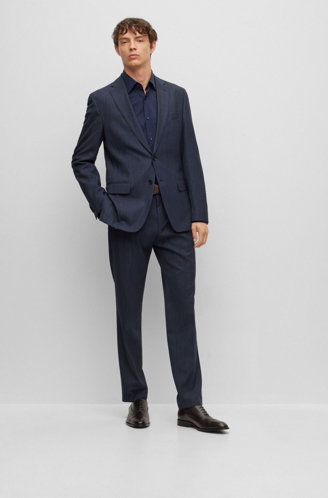 Hugo boss discount suit shoes