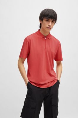 【Good Enough】red polo shirt 211819-RED-IMG_0347-