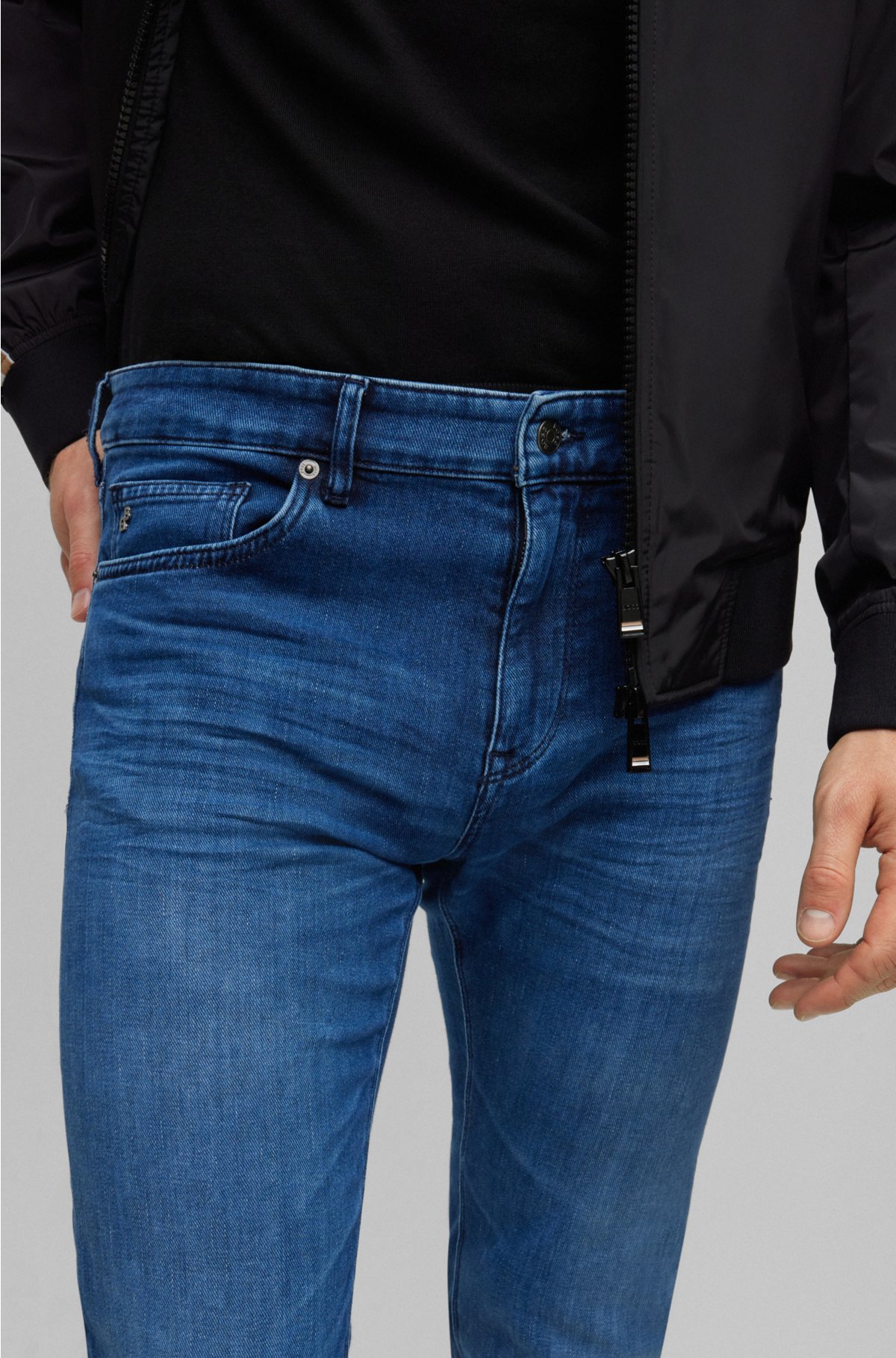 G-STAR RAW Denim Jeans Pants Straight Leg Button Down Closure Blue For Men  Size