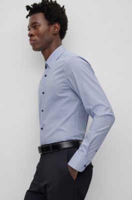 BOSS Men's Shirt Con Blue main image 1