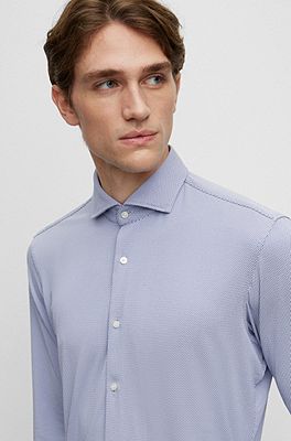 Men Formal Shirt High Quality SMF03 - L/Blue– Expostorepk