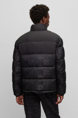 Logo puffer jacket