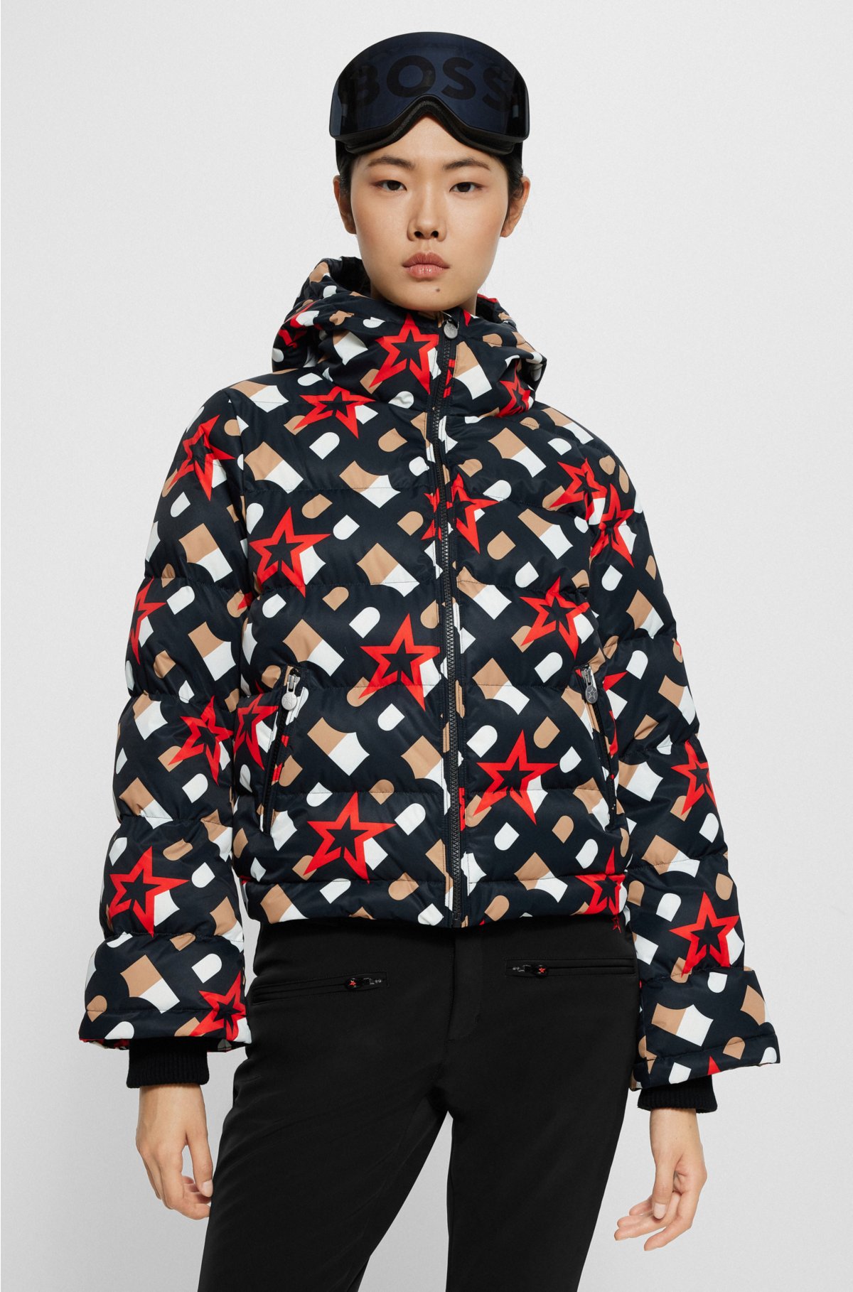 BOSS - BOSS x Perfect Moment hooded jacket with capsule detailing