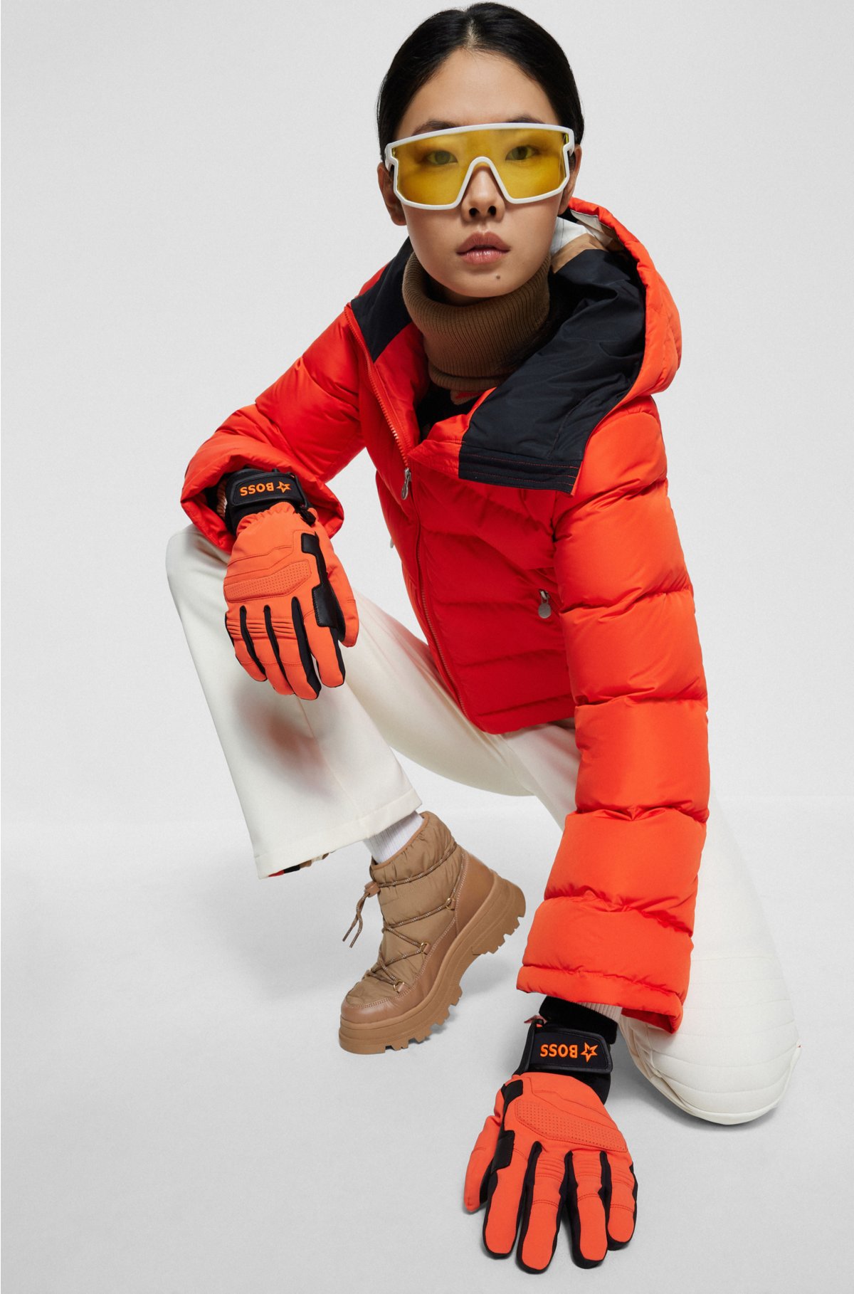 BOSS x Perfect Moment ski trousers with capsule detailing