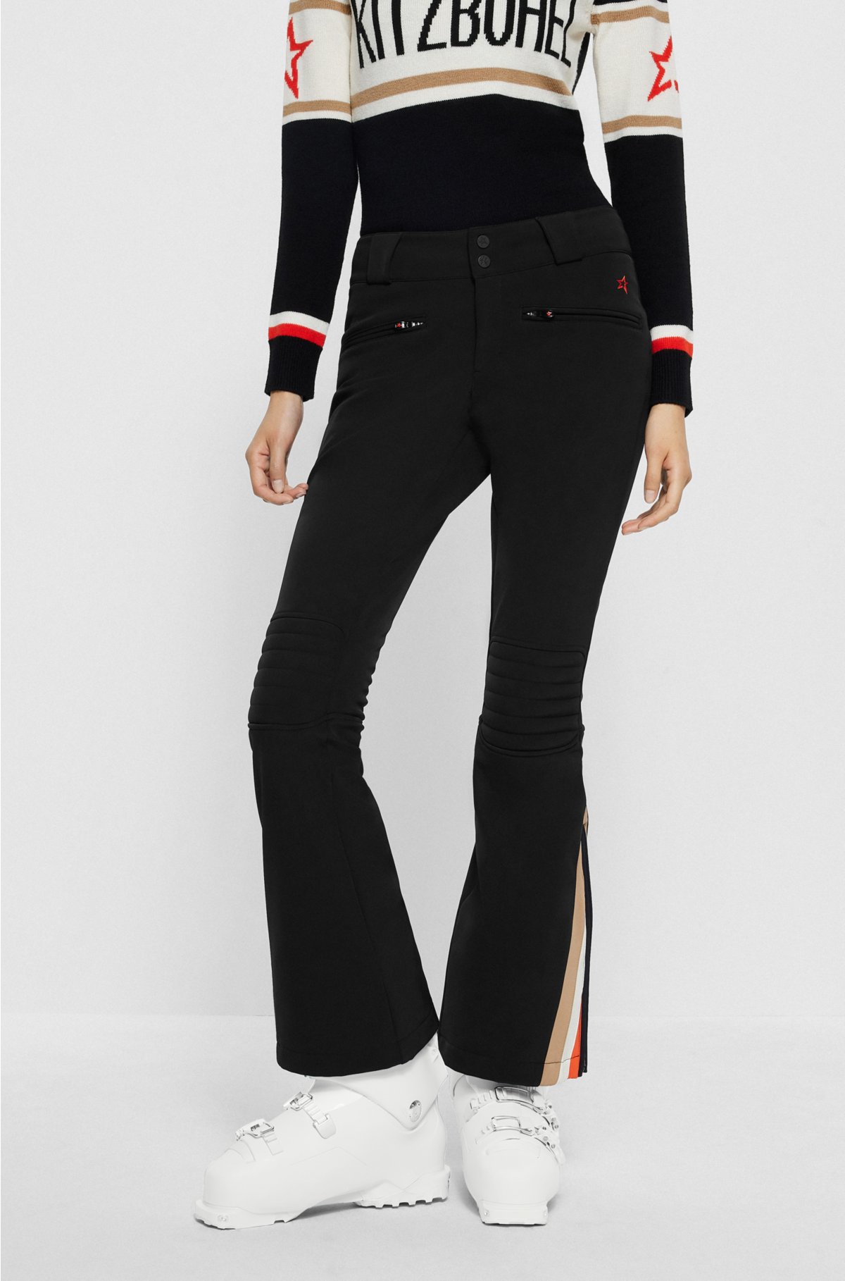 Perfect Moment - Teen Black High Waisted Ski Trousers