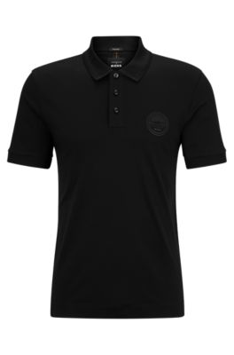 BOSS - Porsche x BOSS mercerized-cotton slim-fit polo shirt