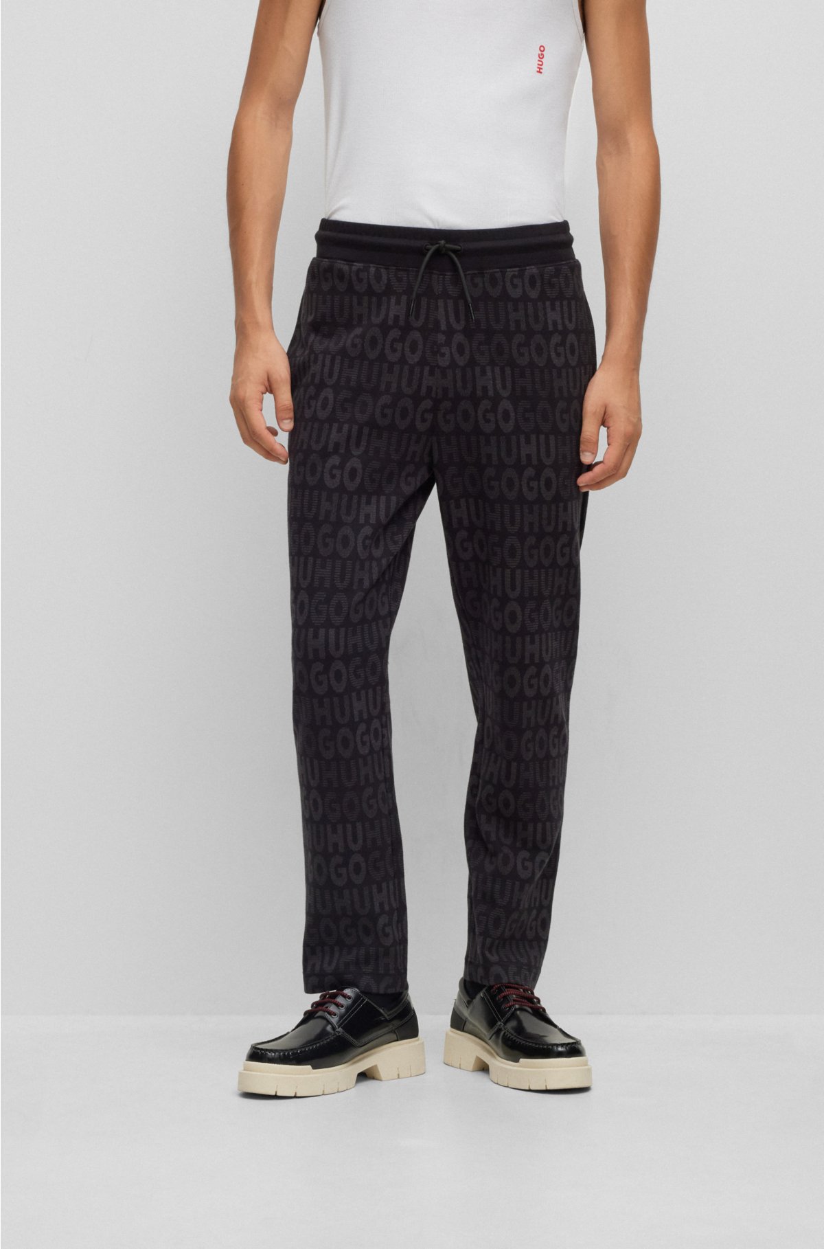 Dolce & Gabbana Men's Jersey Jacquard Jogging Pants