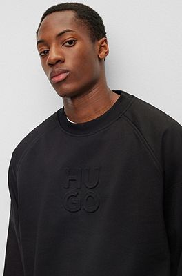 Hugo boss embossed discount hoodie