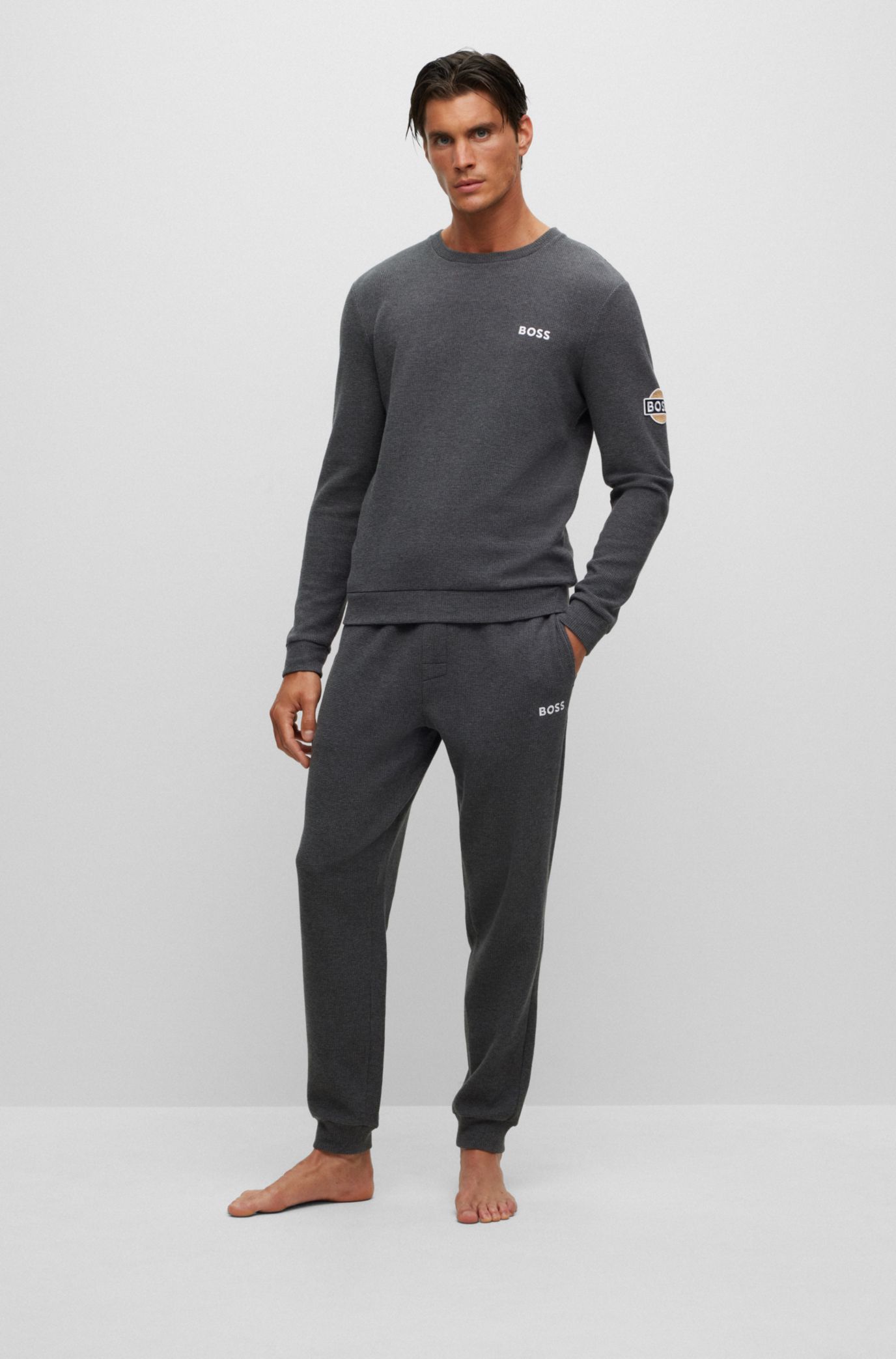 Hugo boss shop crew neck tracksuit