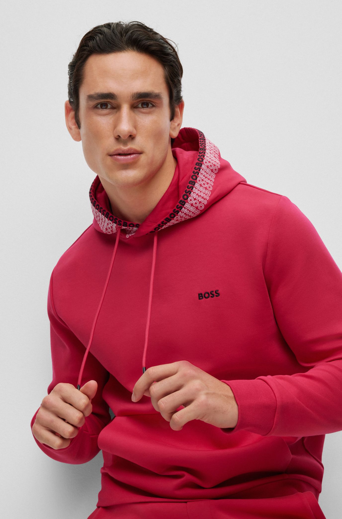 Hugo boss hooded store top