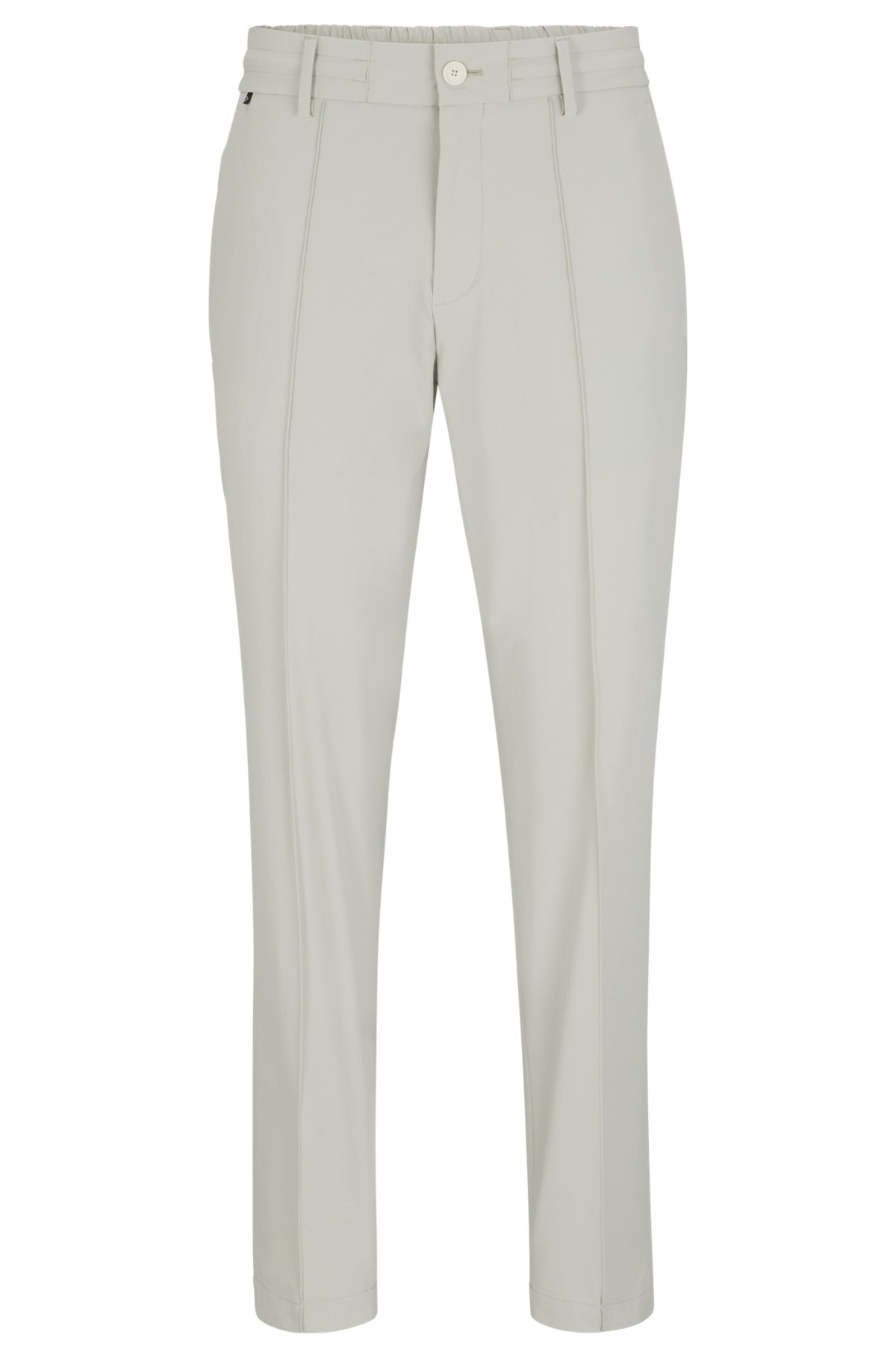 BNWT Forever New Womens Size 10 Slim Fit Work Pants Grey / Off White - RRP  $89.95(s)