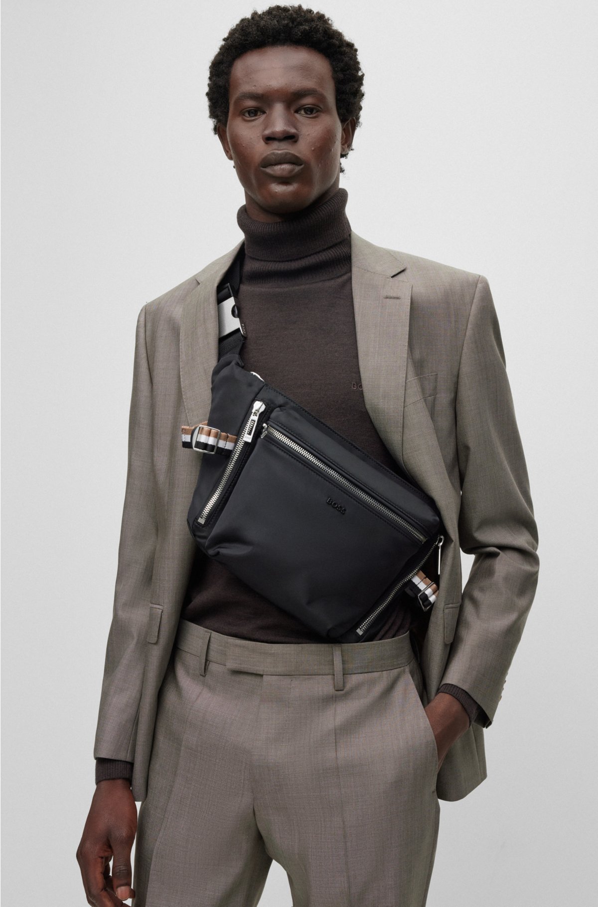 BOSS - Zip-pocket belt bag