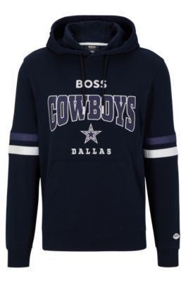 BOSS BOSS x NFL cotton terry hoodie with collaborative branding