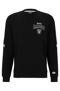 BOSS - BOSS x NFL cotton-terry sweatshirt with collaborative branding