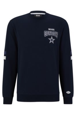 BOSS - BOSS x NFL cotton-terry sweatshirt with collaborative  