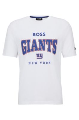 BOSS - BOSS x NFL stretch-cotton T-shirt with collaborative branding