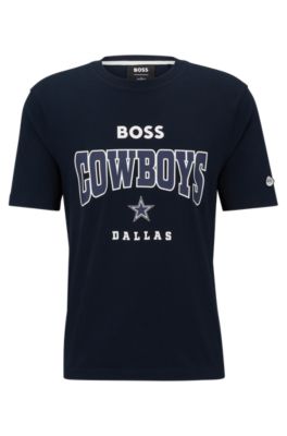 Men's Boss x NFL Navy Dallas Cowboys Huddle T-Shirt Size: Medium
