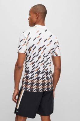 BOSS MATTEO BERRETTINIコロッセオグラフィック ポロシャツ BOSS MATTEO BERRETTINIコロッセオグラフィック ポロシャツ BOSS