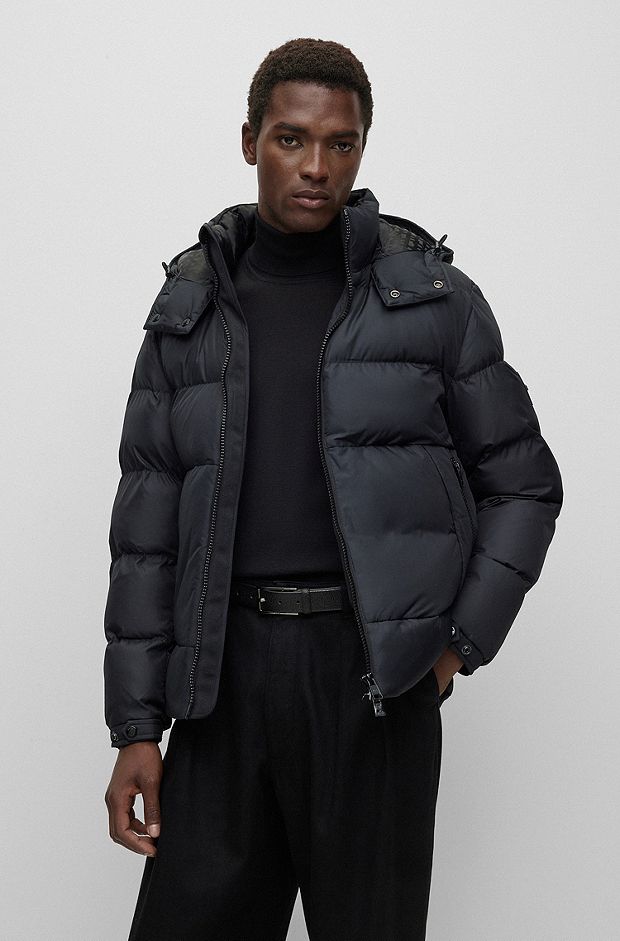 Jackets and Coats in Black by HUGO BOSS