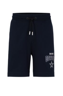 BOSS - BOSS x NFL cotton-terry shorts with collaborative branding