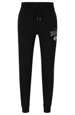 BOSS - BOSS x NFL cotton-terry tracksuit bottoms with collaborative ...