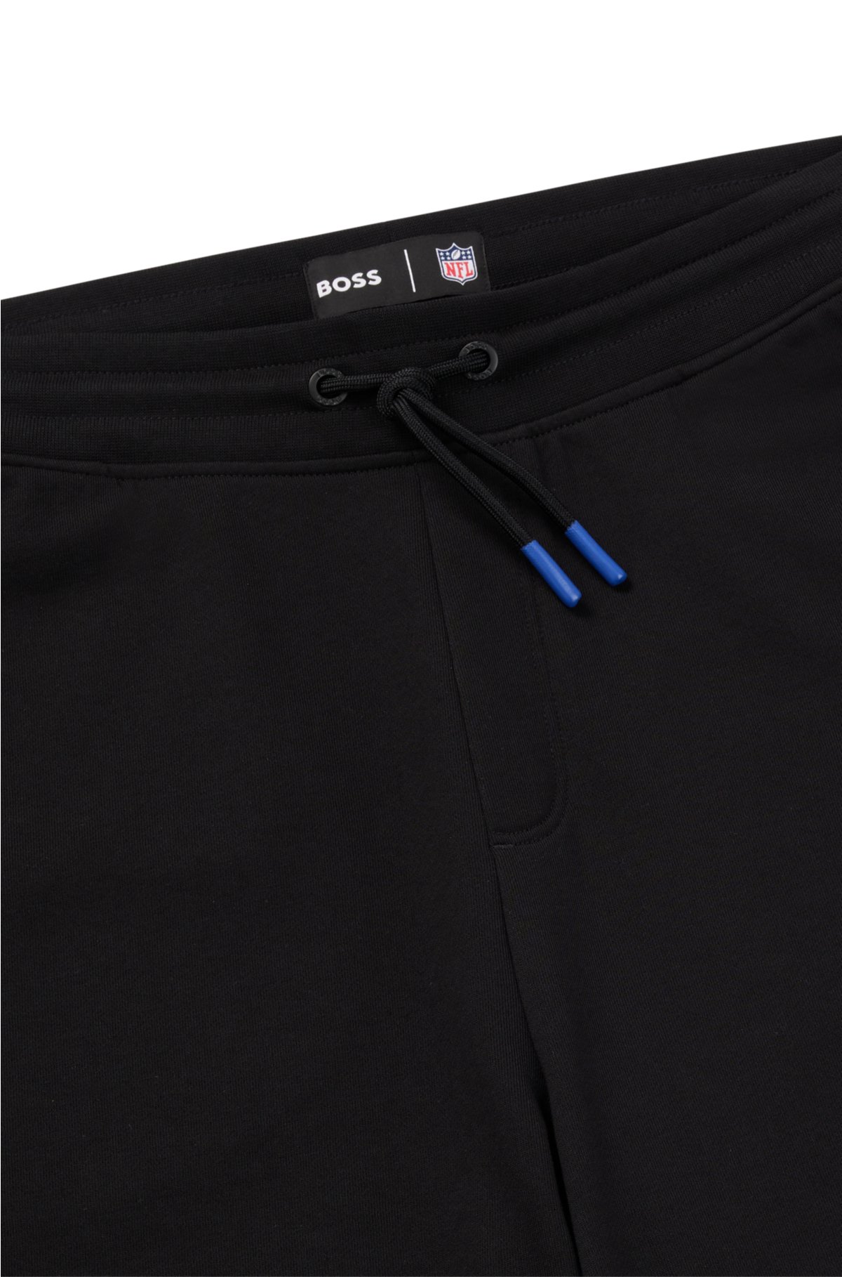 BOSS x NFL cotton-terry tracksuit bottoms with collaborative branding, Rams
